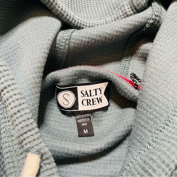 Salty Crew Tippet Thermal Waffle Hoodie - Picture 6 of 10